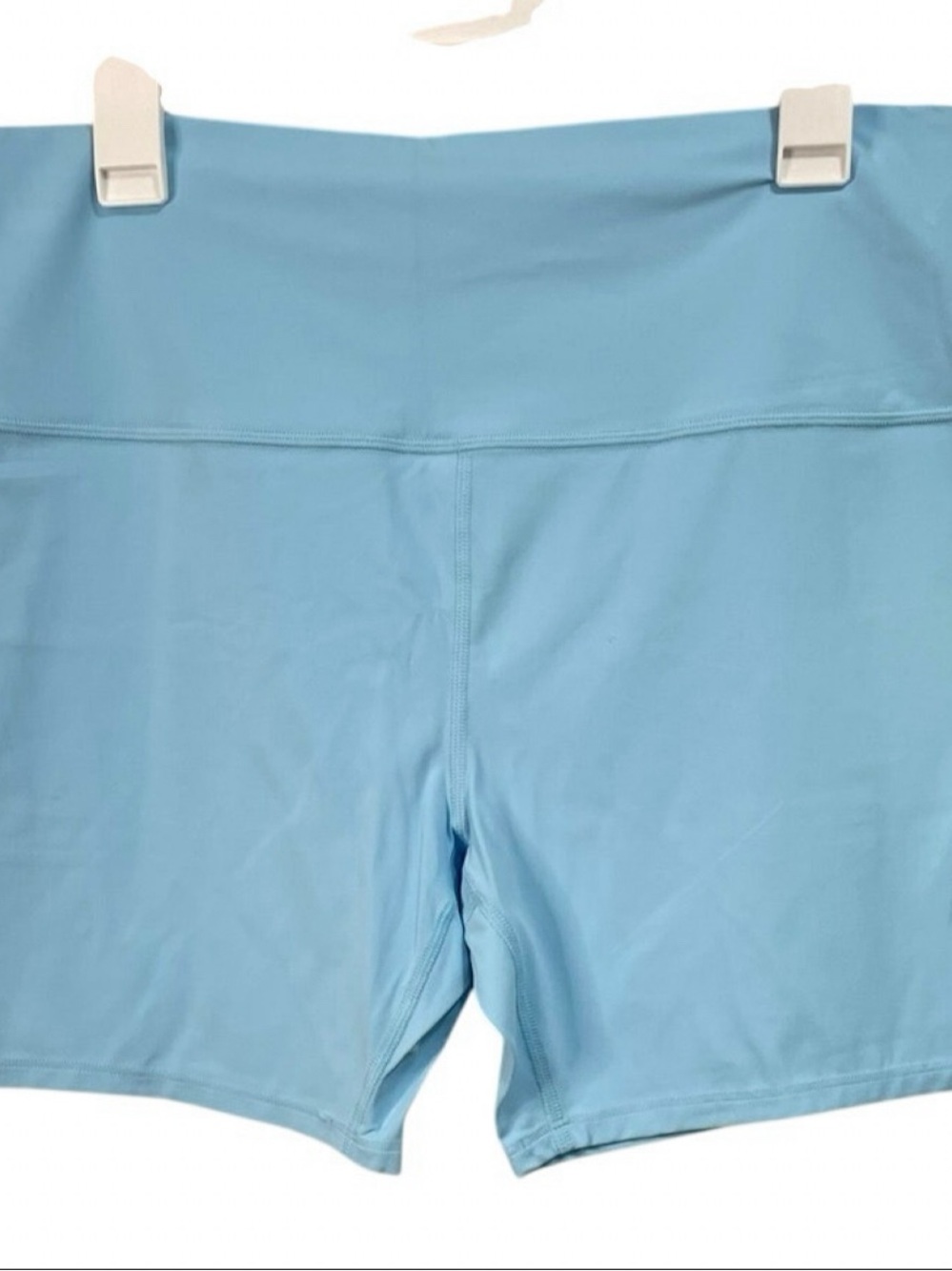 all in motion Light Blue Bike Shorts
